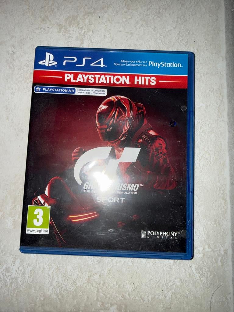 Gran Turismo Sport PS4 Game - The Real Driving Simulator, Online, Gebruikt, 1 speler, Racen en Vliegen
