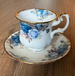 Royal Albert Moonlight Rose Kop en Schotel - Vintage, Ophalen of Verzenden