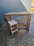 Bartafel steigerhout 150 X 80 cm, Ophalen of Verzenden