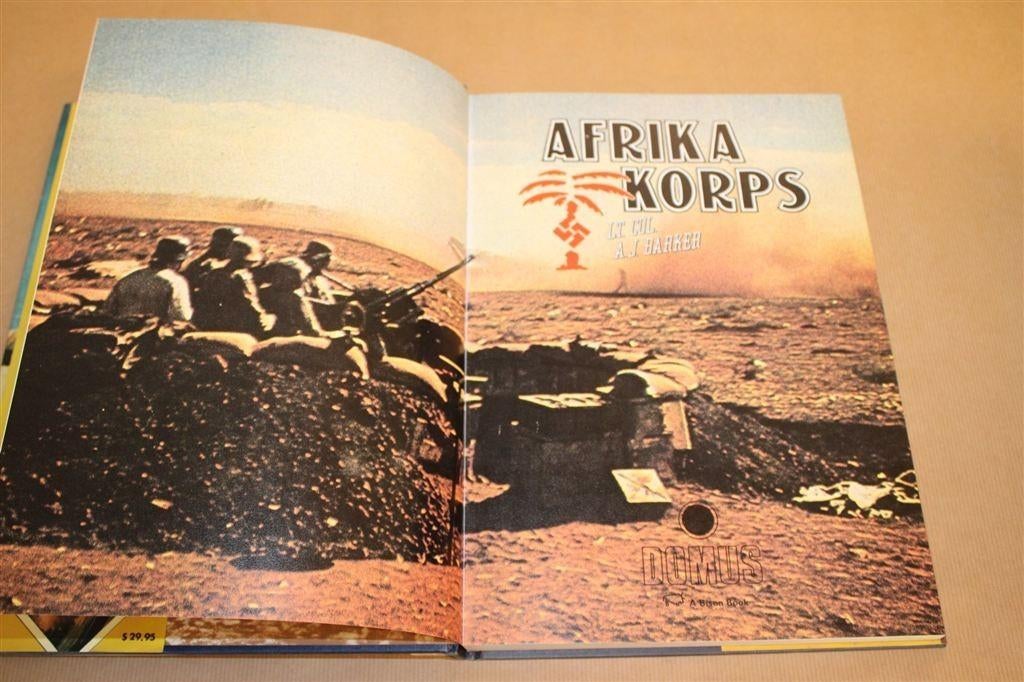 Afrika Korps — Noord-Afrika Campagne WOII 1978, Boeken, Ophalen of Verzenden, Tweede Wereldoorlog, Gelezen, Overige onderwerpen