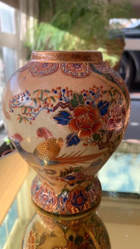 Satsuma vaas, Antiek en Kunst, Antiek | Vazen, Ophalen of Verzenden