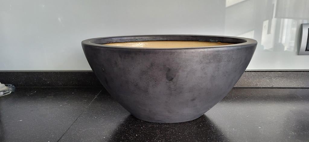 Bloempot ovaal, Tuin en Terras, Bloempotten, Gebruikt, Binnen, Ophalen of Verzenden, Overige vormen