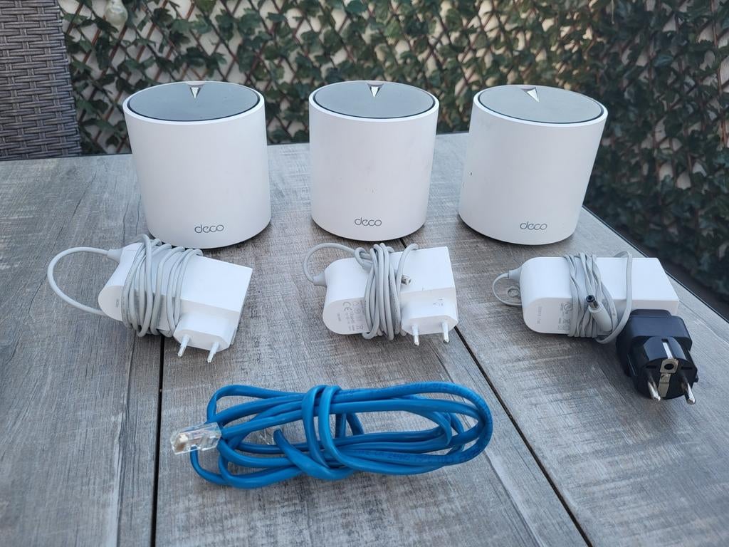 3x TP-Link Deco X55 units
Ax3000, Computers en Software, WiFi-versterkers, Ophalen of Verzenden, Zo goed als nieuw
