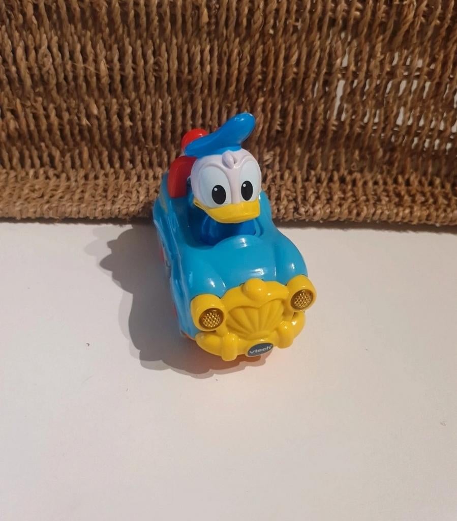 VTech Toet Toet Auto Donald Duck, Ophalen of Verzenden, Gebruikt, 6 maanden tot 2 jaar