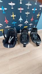 Maxi-Cosi pebble autostoel + 2 bases, Ophalen, Gebruikt, Zijbescherming, Isofix