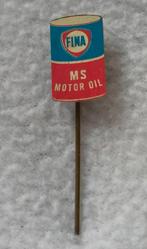 Speldje Fina MS motor oil, Ophalen of Verzenden, Zo goed als nieuw, Merk, Speldje of Pin
