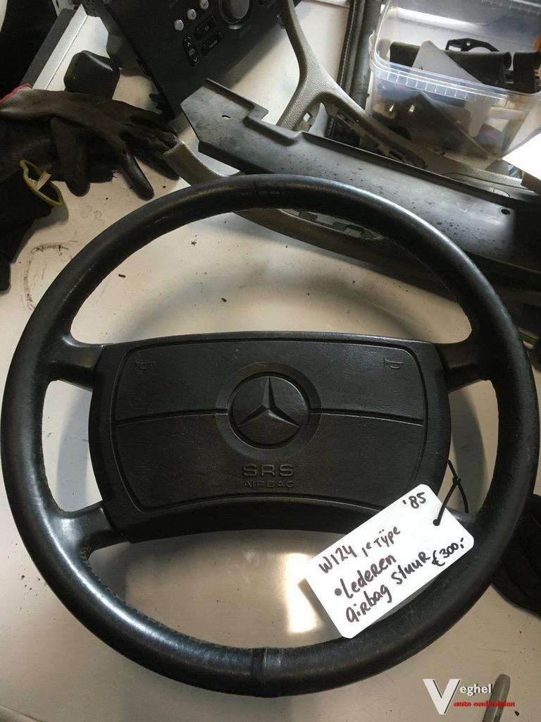 Mercedes w124 1985 origineel Lederen airbag stuur
