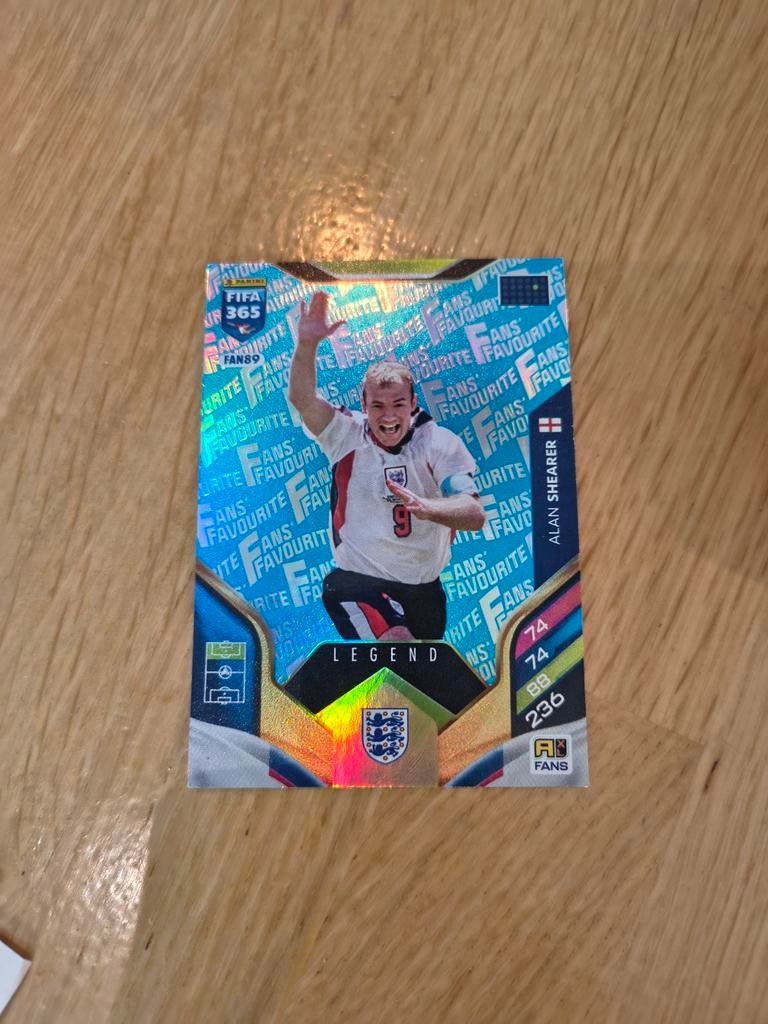 Voetbal kaartje, Hobby en Vrije tijd, Stickers en Plaatjes, Ophalen, Zo goed als nieuw, Plaatje