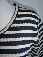 blauw LEO & UGO truitje met lurex mt. 38, Maat 38/40 (M), Leo & Ugo, Blauw, Ophalen of Verzenden