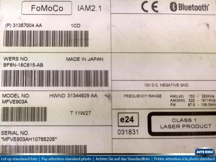 CD Speler van een Volvo V70, Auto-onderdelen, Gebruikt, -, -, Ophalen of Verzenden