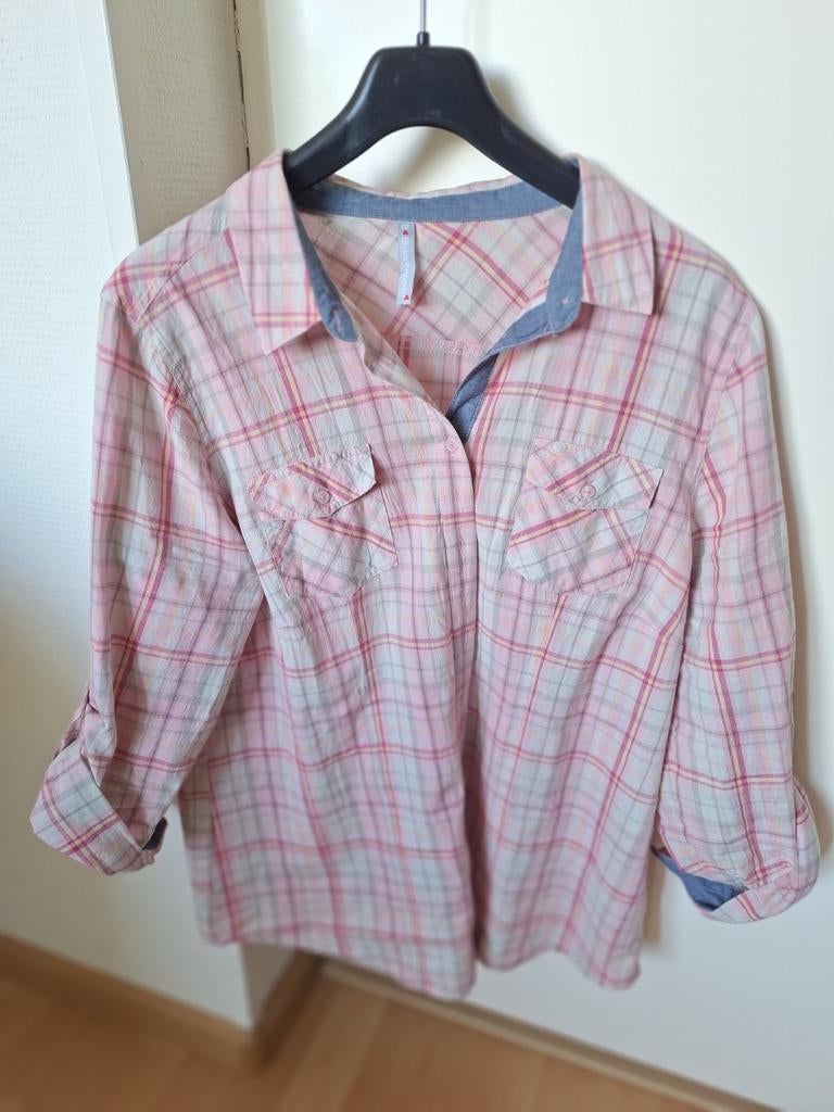 "K3" Outfit Blouse en roze cowboyhoed, Ophalen of Verzenden, Gedragen, Maat 42/44 (L)