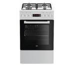 Beko gasfornuis met oven, Witgoed en Apparatuur, Fornuizen, Ophalen, Gebruikt, Grill, 4 kookzones