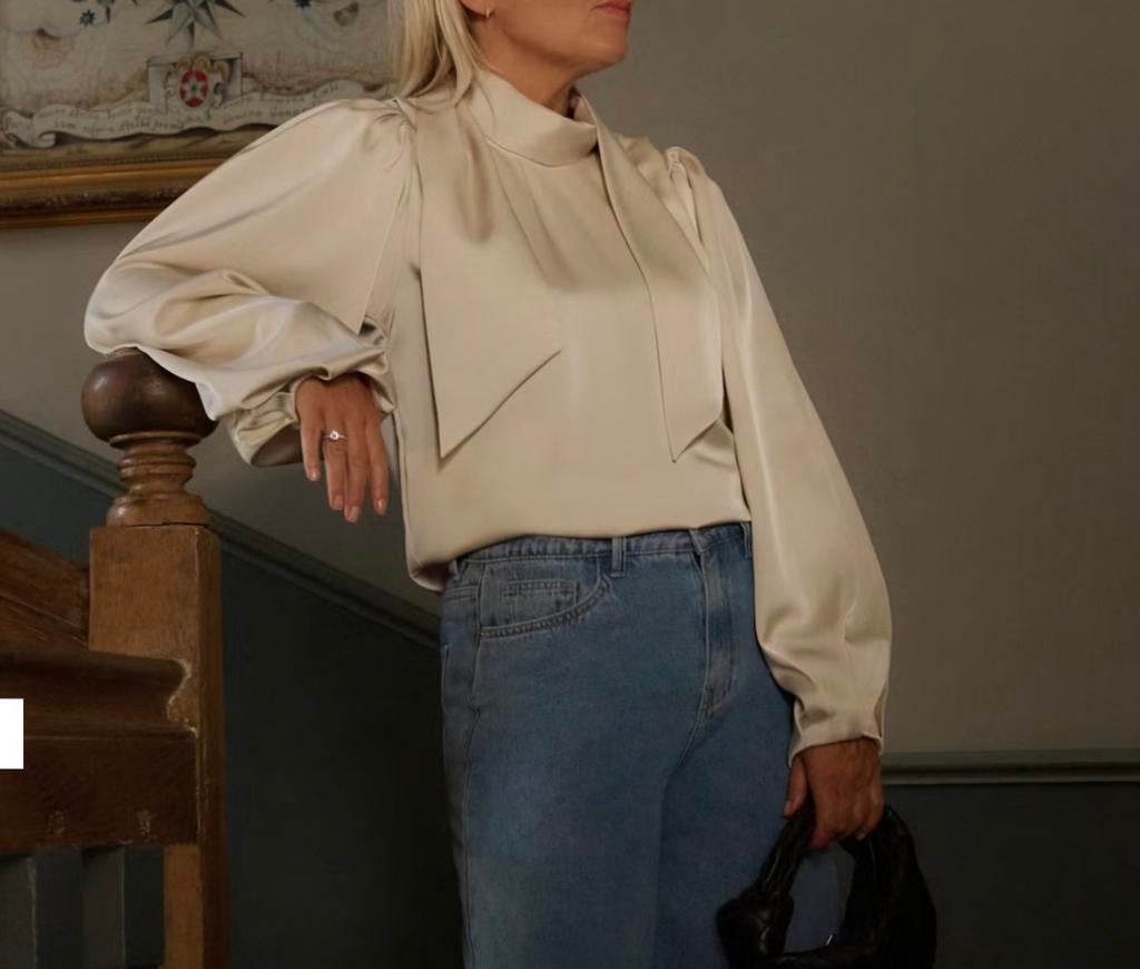 Lonneke x shoeby satijnen top maat xs, Kleding | Dames, Ophalen of Verzenden, Zo goed als nieuw, Maat 34 (XS) of kleiner