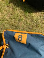 F-ONE Bandit kite - 8m2 Coral/Basalt 2 x gebruikt, Geen board, Ophalen, Zo goed als nieuw, 8 m²