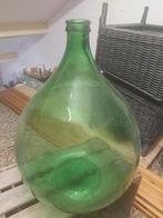 Sier vaas/fles groot, Ophalen of Verzenden, Overige kleuren, Glas, Minder dan 50 cm