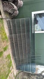 Hekwerk groen met poortje, Ophalen of Verzenden, IJzer