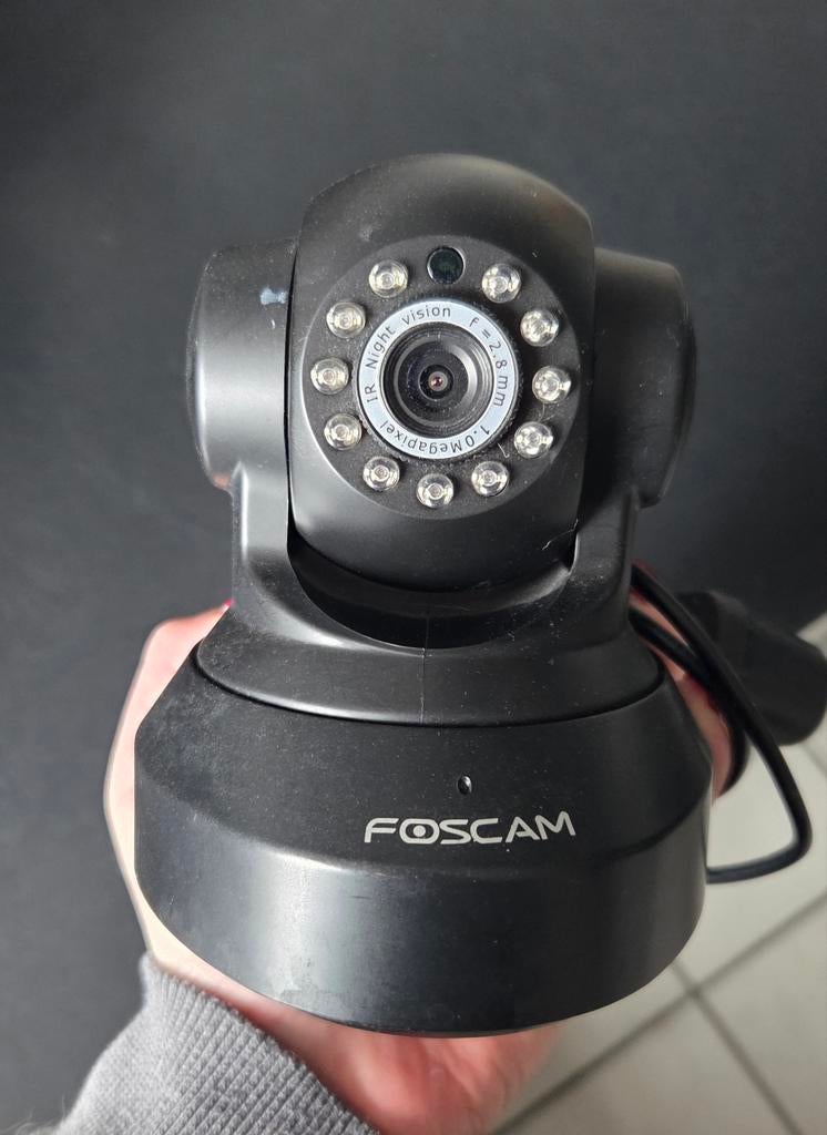 Foscam HD draadloze camera, Ophalen of Verzenden, Gebruikt, Binnencamera