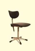 Industriële bureaustoel jaren 60 design firma de Wit, Ophalen, Gebruikt, -, Zwart