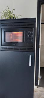 Inbouwcombimagnetron Pelgrim zwart 60 cm, Ophalen of Verzenden, Gebruikt, Inbouw