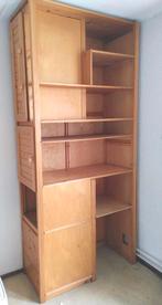 Houten kast / maat 111x48x238cm / Deventer, Ophalen, Gebruikt, 25 tot 50 cm