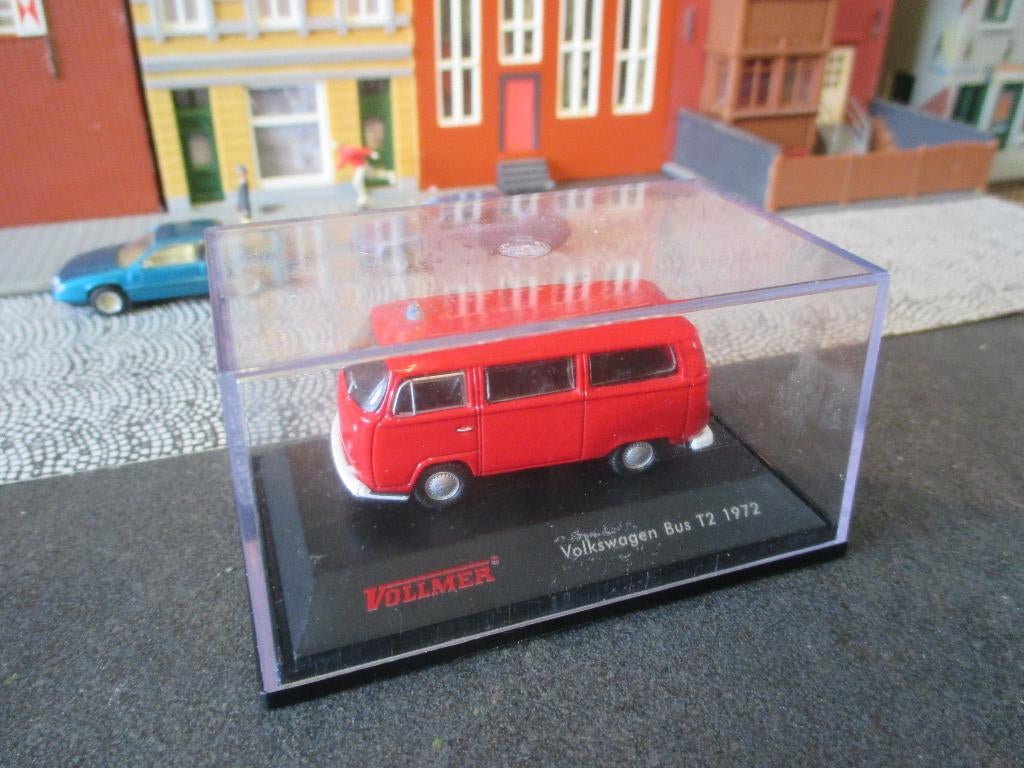 VW T2a-b Bus - Vollmer Feuerwehr Brandweer, Ophalen of Verzenden, Nieuw, Bus of Vrachtwagen, Overige merken