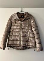 Frime beige-gouden jas met kap, Kleding | Dames, Jassen | Winter, Frime, Beige, Maat 46/48 (XL) of groter, Ophalen of Verzenden