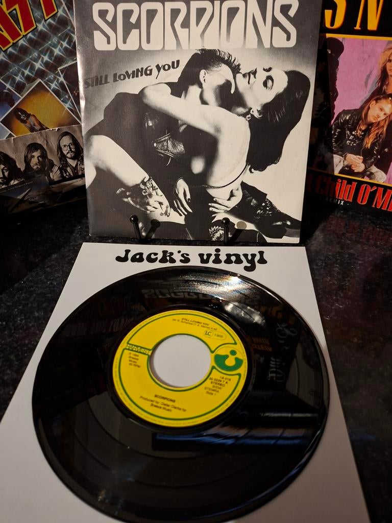 Scorpions - Still Loving You Vinyl Single 1984, Ophalen of Verzenden, Zo goed als nieuw, Overige formaten, Poprock