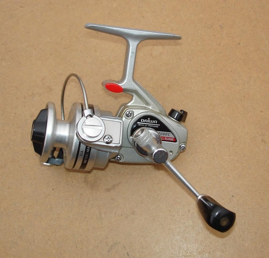 vintage molen Daiwa 1000 C, Ophalen of Verzenden, Gebruikt, Molen