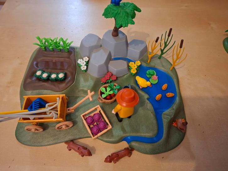 Playmobil groentetuin, Kinderen en Baby's, Speelgoed | Playmobil, Zo goed als nieuw, Complete set, Ophalen