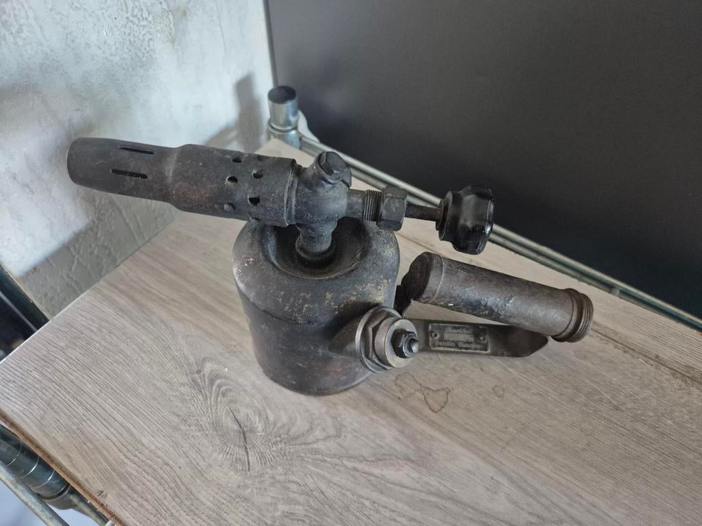 Antieke benzine brander, Antiek en Kunst, Ophalen of Verzenden