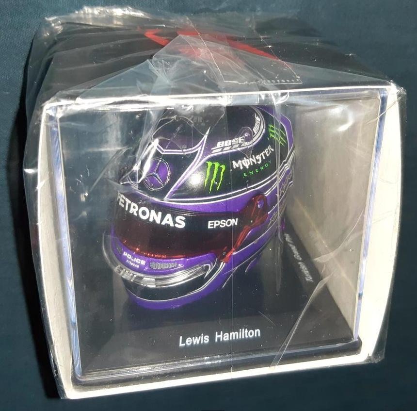 Spark 1:5 Lewis Hamilton helmet F1 Silverstone GP 2020, Verzenden, Nieuw, Formule 1