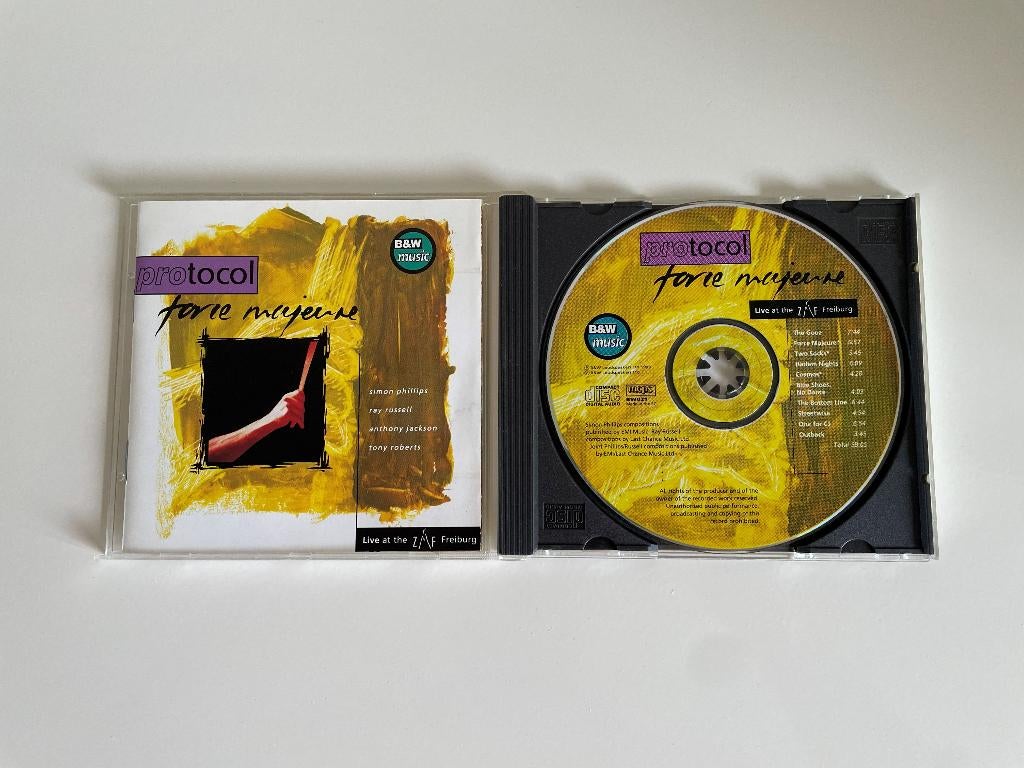 Simon Phillips Force Majeure (Live At ZMF Freiburg), Ophalen of Verzenden, 1980 tot heden, Zo goed als nieuw, Jazz