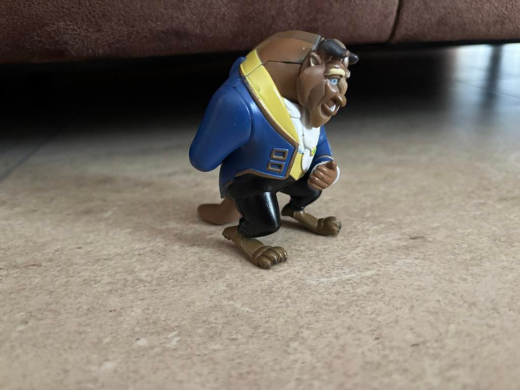 Het Beest Disney Speelfiguur, Verzamelen, Disney, Ophalen of Verzenden, Assepoester of Belle, Zo goed als nieuw, Beeldje of Figuurtje