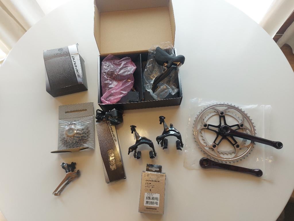 Dura-Ace 7900 NOS groepset 10 speed, Fietsen en Brommers, Fietsonderdelen, Ophalen of Verzenden, Nieuw, Overige typen