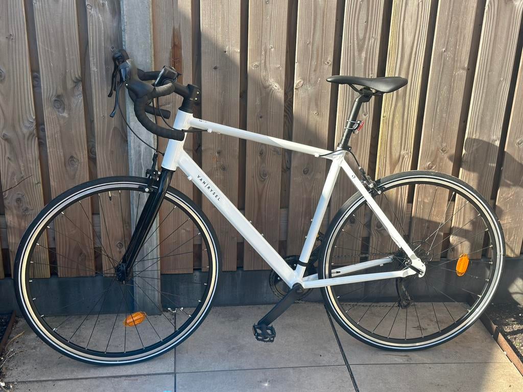 TRIBAN Racefiets EDR EASY wit, Fietsen en Brommers, Fietsen | Racefietsen, Zo goed als nieuw, Dames, Overige merken, Meer dan 20 versnellingen