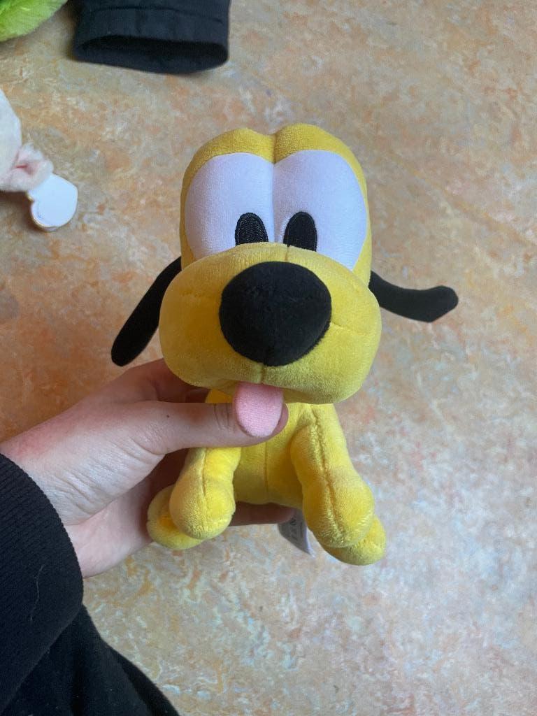 Knuffel disney pluto, Ophalen of Verzenden, Goofy of Pluto, Nieuw, Knuffel