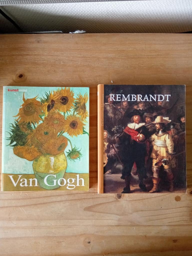 Rembrandt/van Gogh boek, Boeken, Kunst en Cultuur | Beeldend, Ophalen of Verzenden, Zo goed als nieuw, Schilder- en Tekenkunst