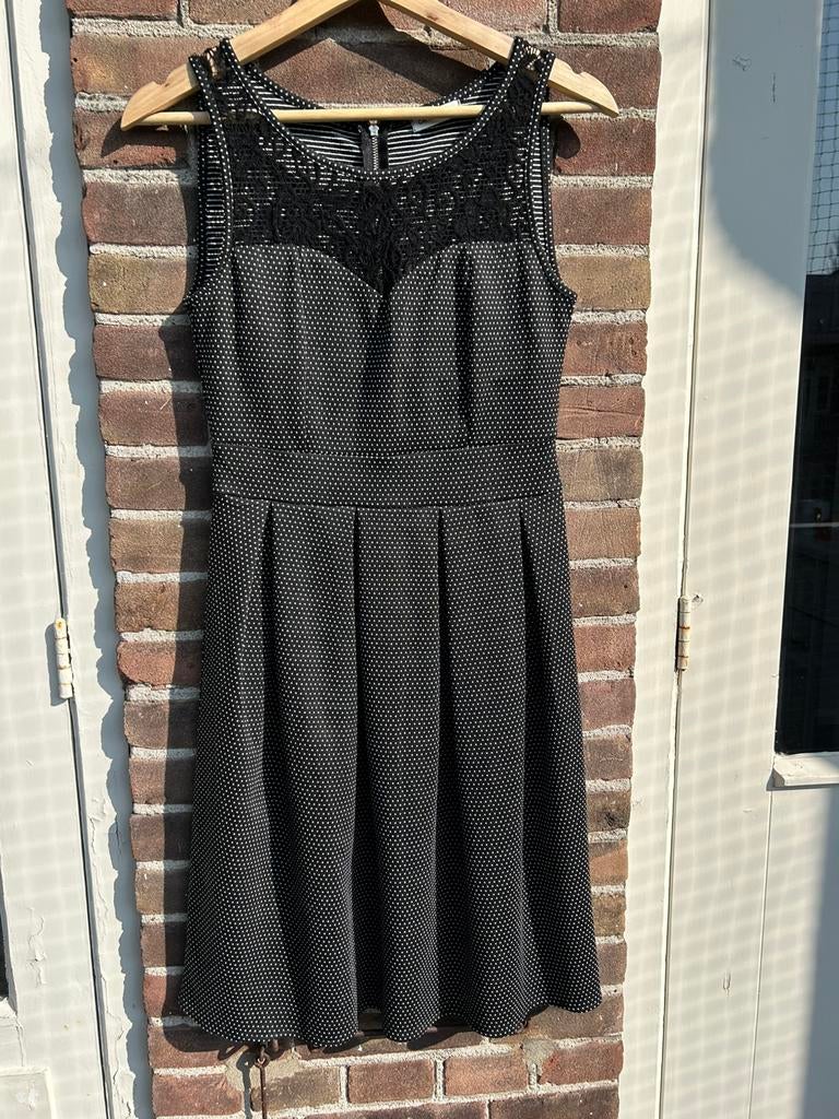 Feestelijke jurk Cache Cache maat S, Ophalen of Verzenden, Zo goed als nieuw, Maat 36 (S), Zwart