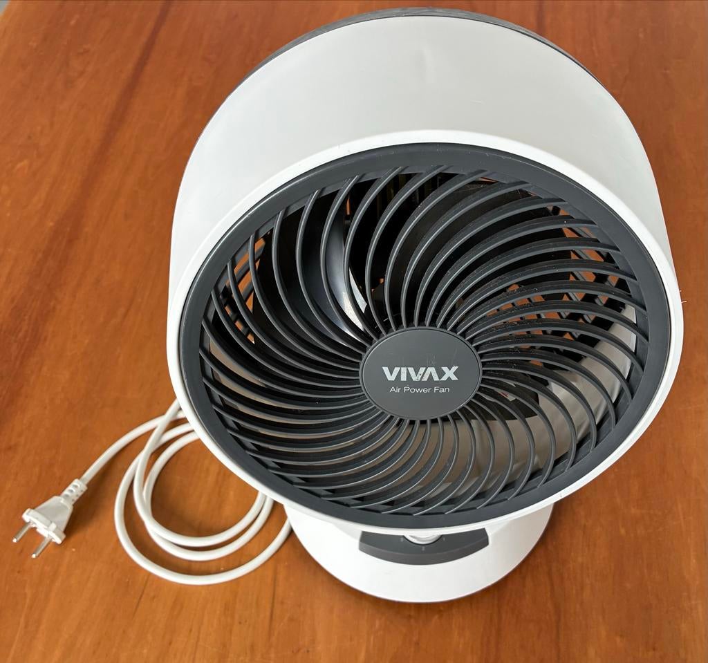 VIVAX Air Power Fan ventilator (6 standen)., Ophalen of Verzenden, Zo goed als nieuw, Tafelventilator