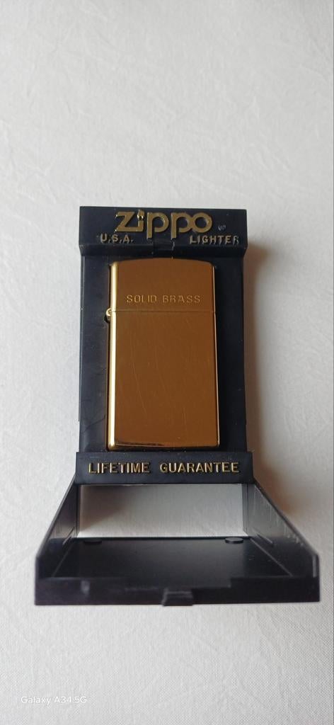 Zippo aansteker Solid Brass Joop!, Ophalen of Verzenden
