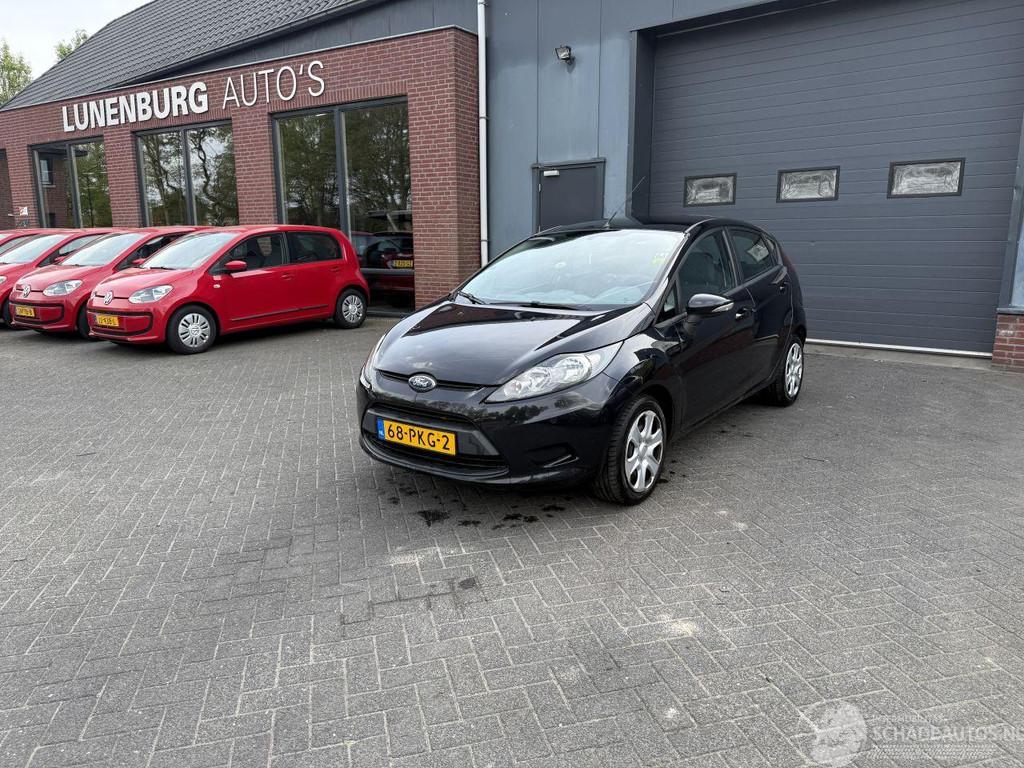 Ford Fiesta 1.25 Limited (Hatchback 5-dr.) (bj 2011), Zwart, Handgeschakeld, Benzine, Hatchback