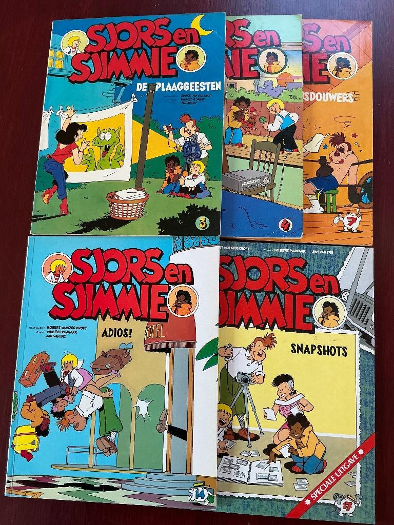 Sjors en Sjimmie, Meerdere stripboeken, Ophalen of Verzenden, Gelezen