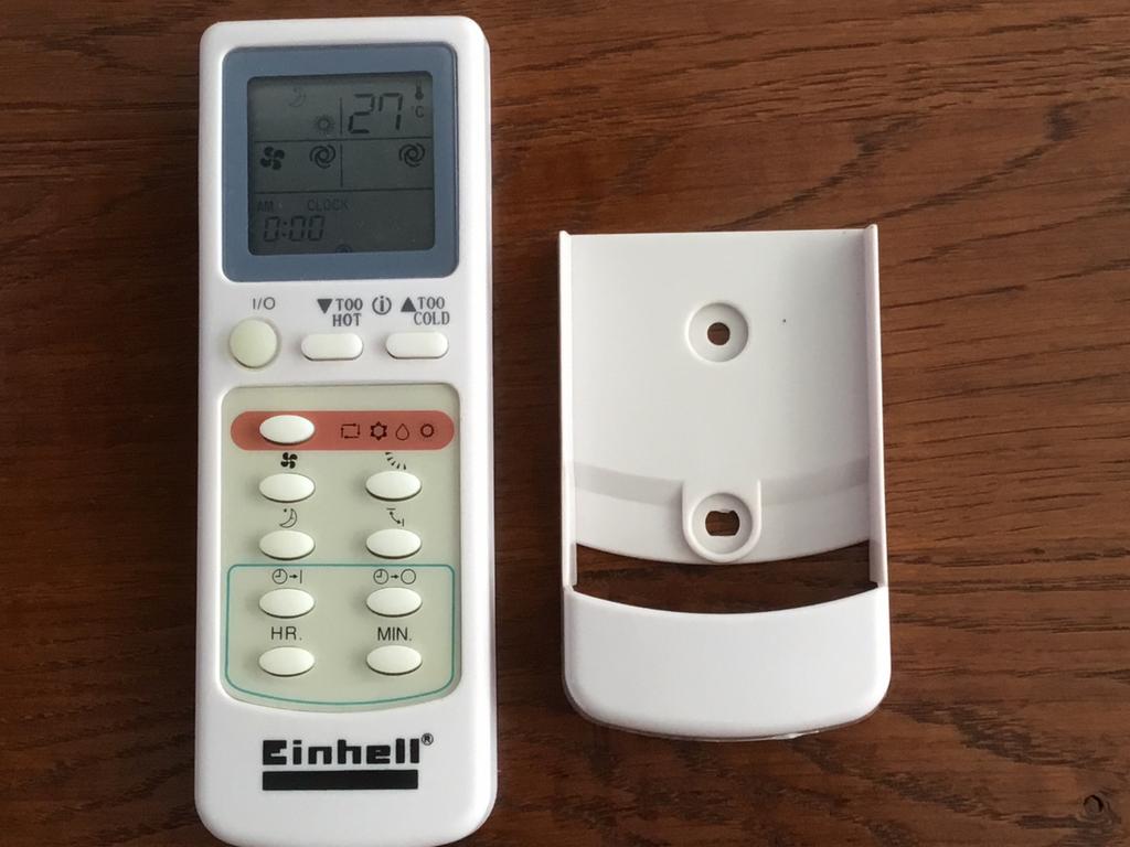 Einhell airco onderdelen , motor en afstandsbediening., Witgoed en Apparatuur, 3 snelheden of meer, Ophalen of Verzenden, Zo goed als nieuw