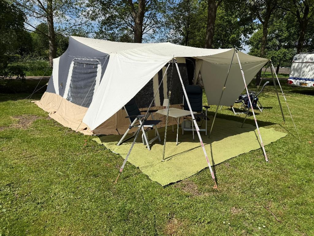 Vouwwagen Trigano Odysse -2011, Caravans en Kamperen, Vouwwagens, Ophalen, Trigano, Meerkleurig, Aanwezig