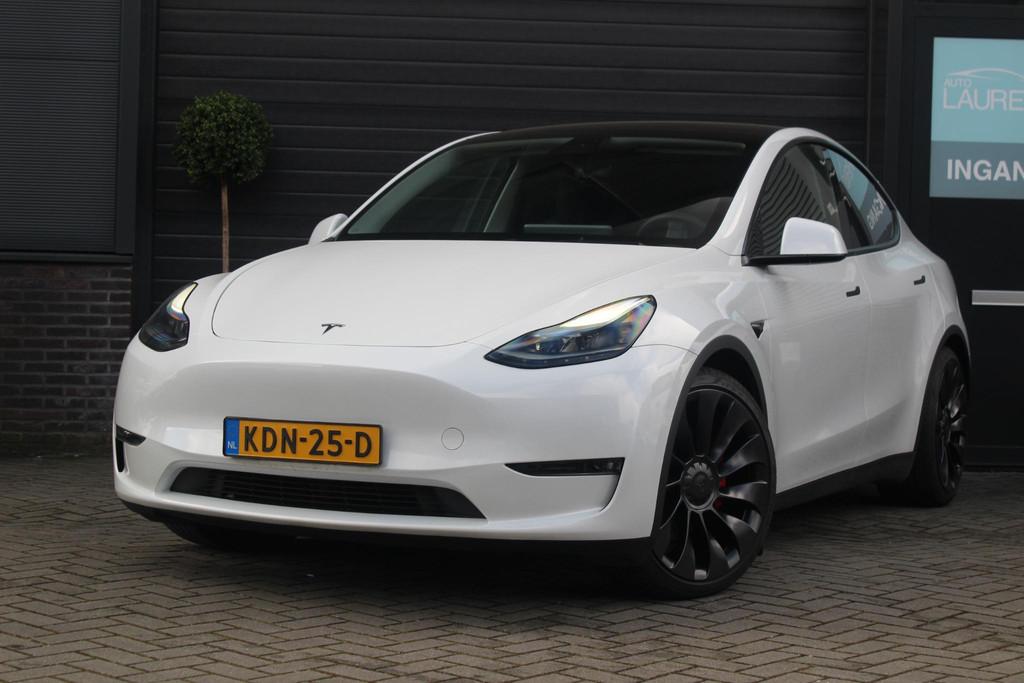 Tesla Model Y Performance AWD 75 kWh | 92.9% SOH | Pano | St, Auto's, Tesla, Automaat, Gebruikt, 462 pk, 1972 kg