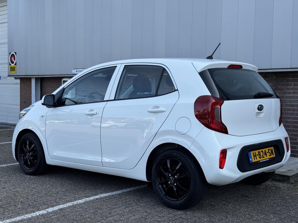 Kia Picanto 1.0 CVVT ComfortLine (bj 2020), Auto's, Start-stop-systeem, Gebruikt, Euro 6, Wit