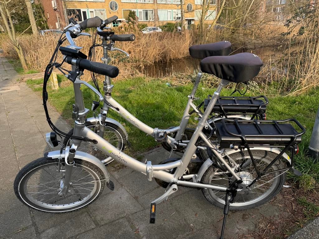 E-4motion vouwfietsen elektrisch, Fietsen en Brommers, Elektrische fietsen, Ophalen, Gebruikt, Overige merken