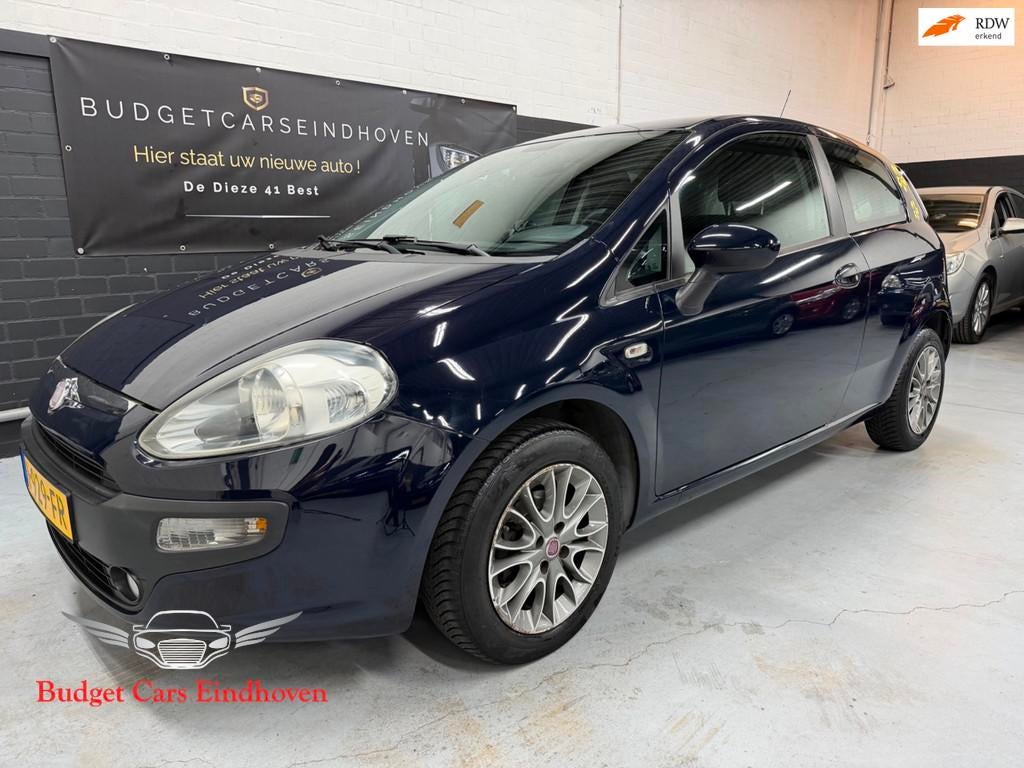Fiat Punto Evo 1.2 Pop Nap/Airco/Navi/APK 02-2027!, Auto's, Voorwielaandrijving, Euro 5, Stof, 4 cilinders