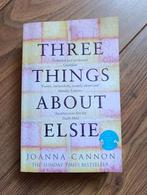 Three Things About Elsie - Joanna Cannon (Engels), Ophalen of Verzenden, Gelezen, Joanna Cannon, Europa overig
