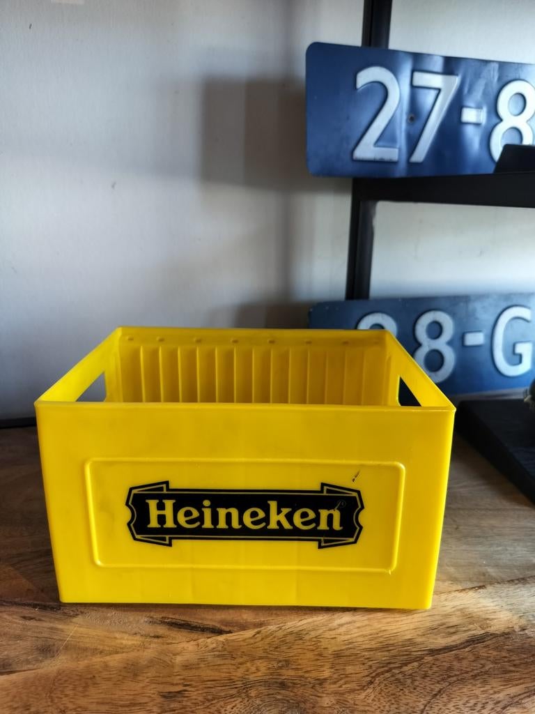 Heineken CD kratje, Ophalen of Verzenden, Gebruikt, Gebruiksvoorwerp